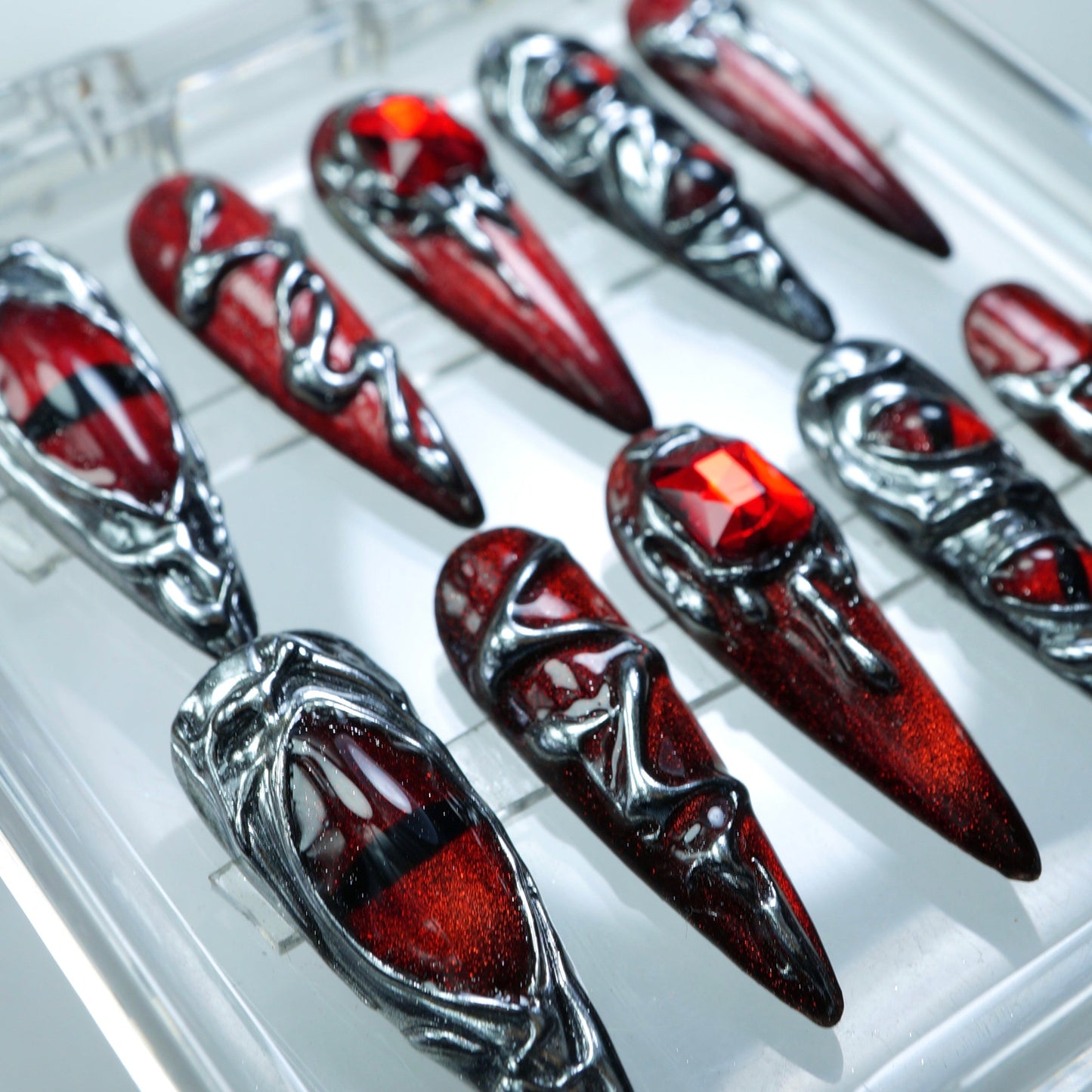 Red Chrome Eyes