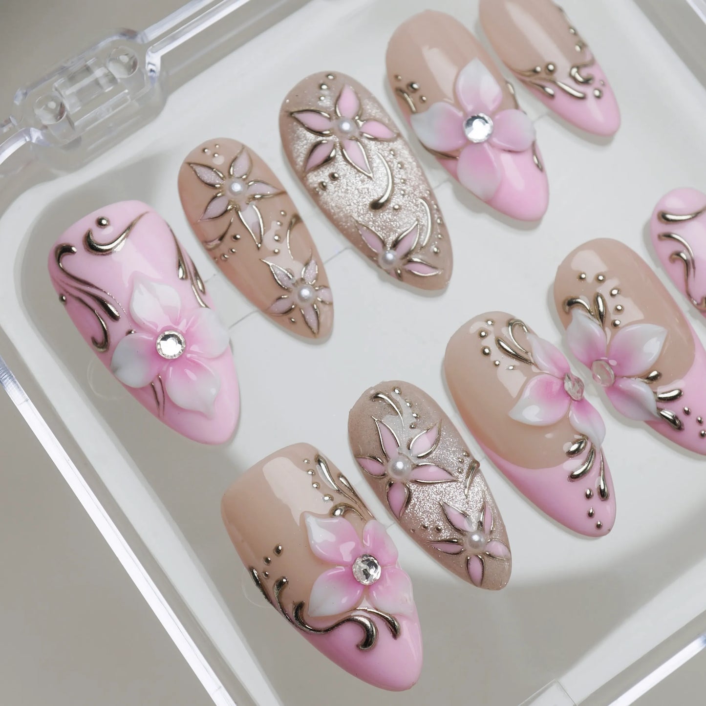 Blush Filigree