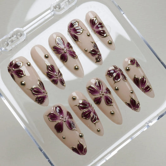 Plum Filigree