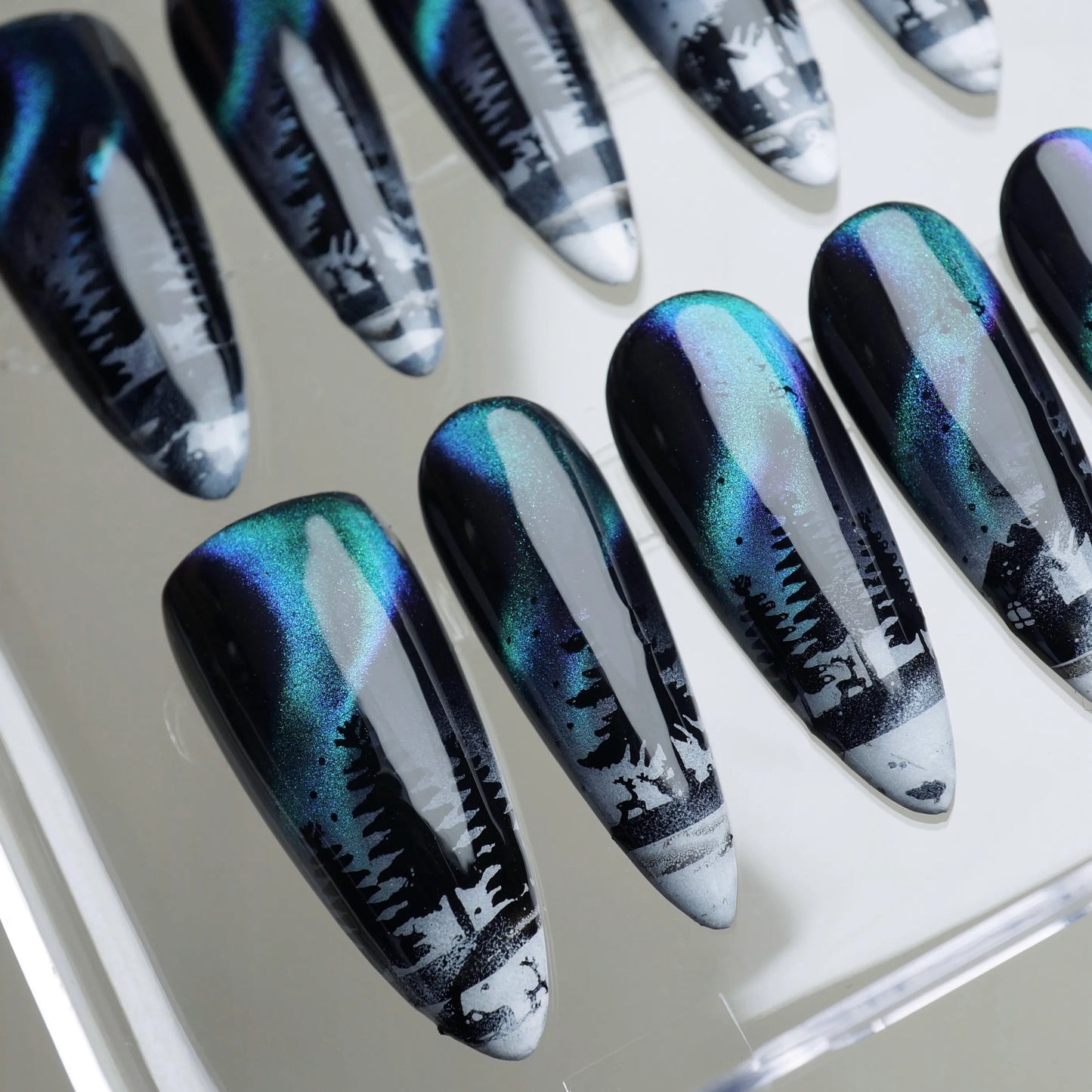 Aurora nail art product view – Donailsart