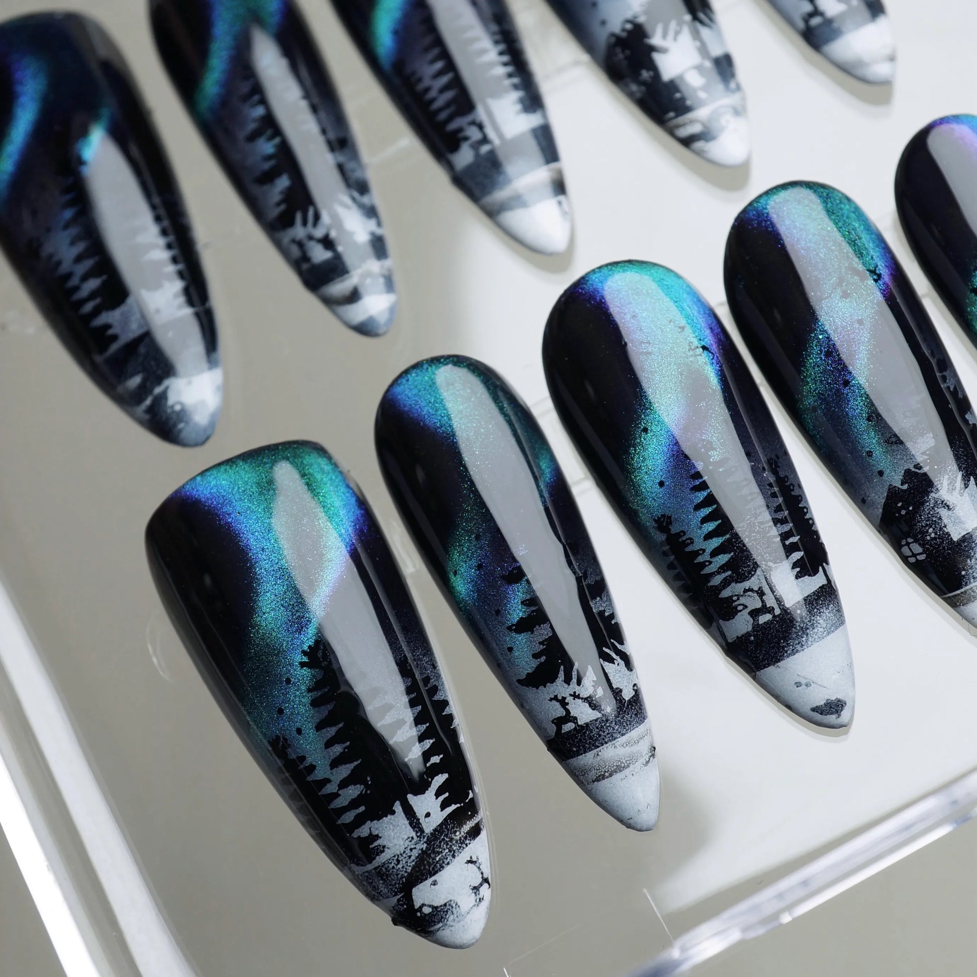 Aurora nail art product view – Donailsart