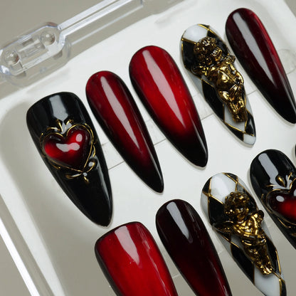 Gilded Obsession nail art product view – Donailsart