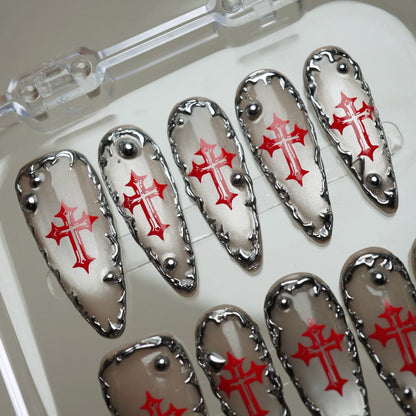Sacred Sin nail art close-up – Donailsart
