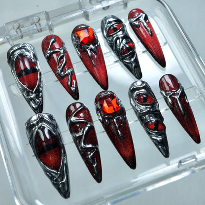 Red Chrome Eyes