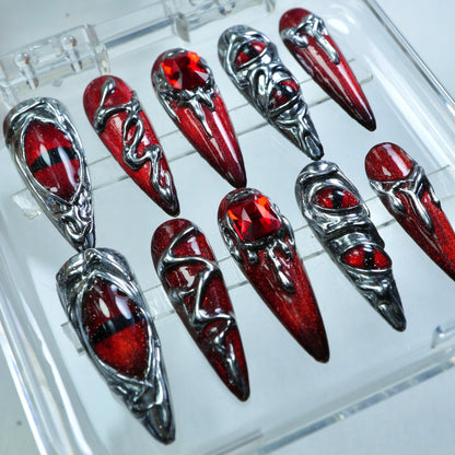 Red Chrome Eyes