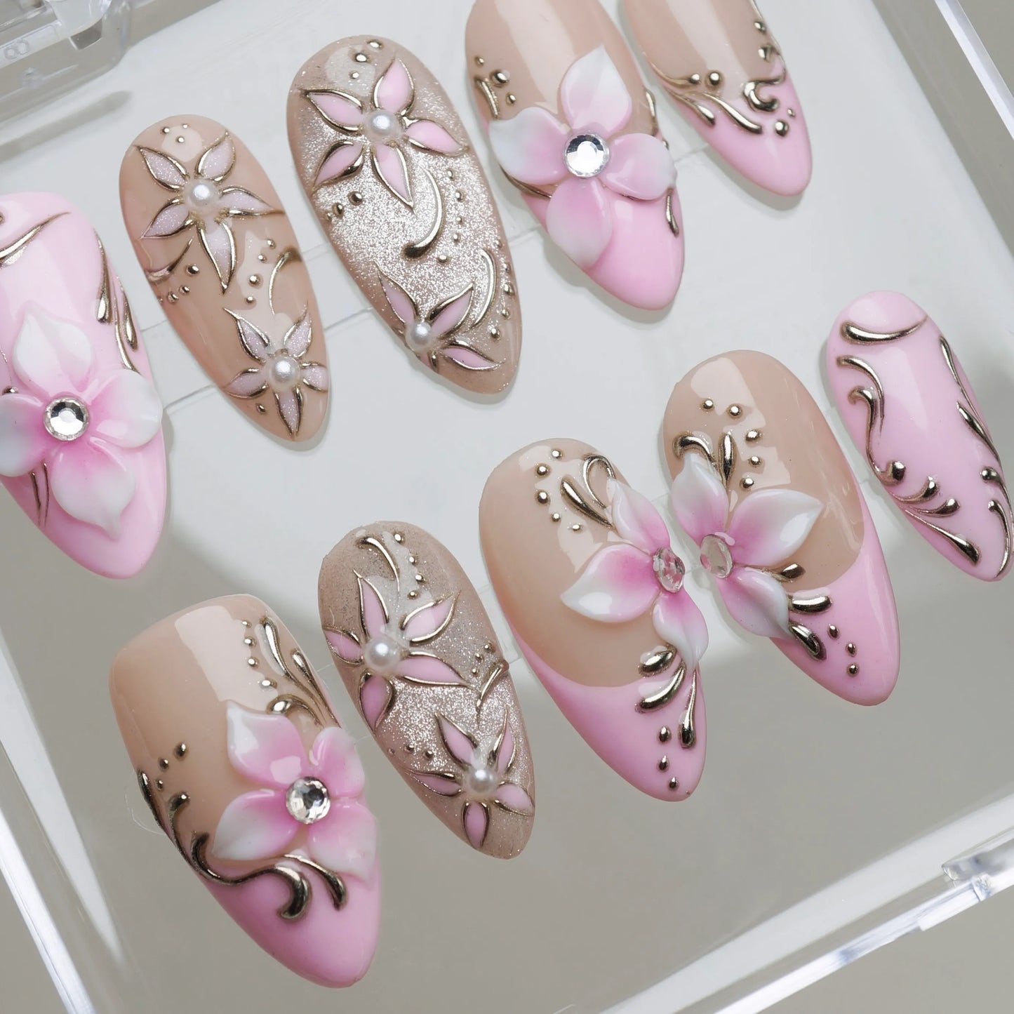 Blush Filigree