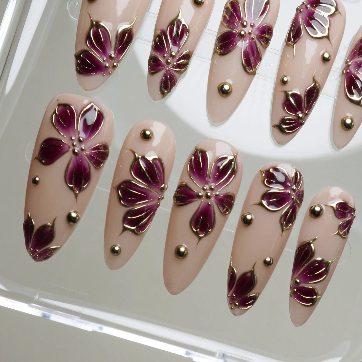 Plum Filigree