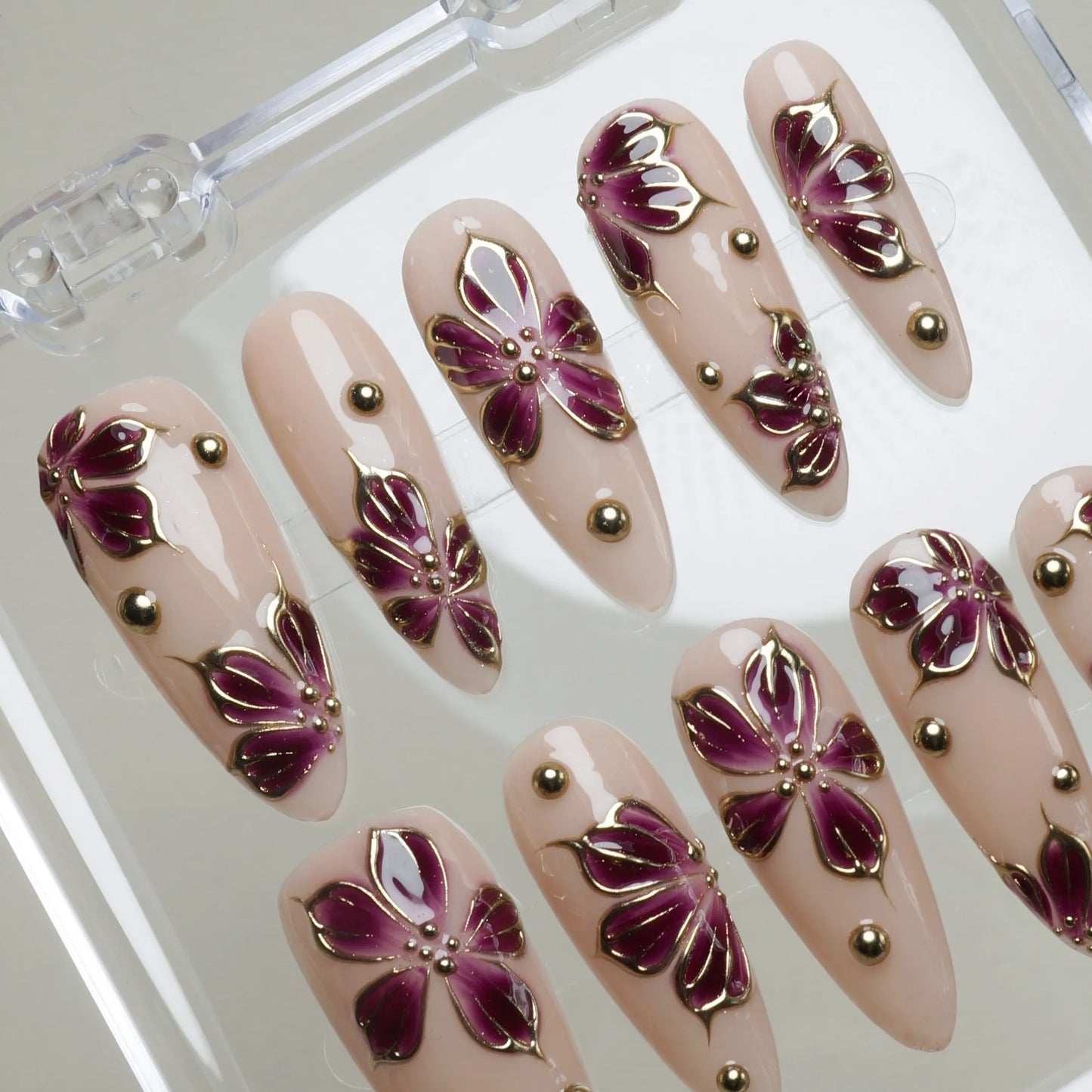 Plum Filigree