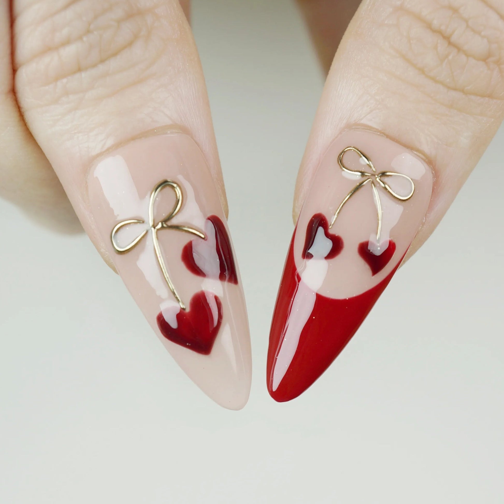 Lovers' Seal nail art close-up – Donailsart