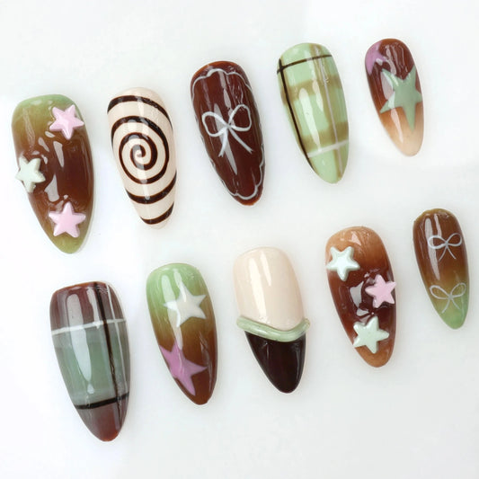 Mint Do Nails Art Design