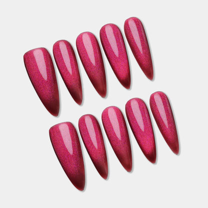 X20 | Pink Voltage press-on nail set by Donailsart